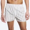 2-Pack Boxer Shorts – Checked Brown & Striped White 2-Pack Boxer Shorts – Checked Brown & Striped White