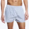 2-Pack Boxer Shorts – White, Blue Stripes 2-Pack Boxer Shorts – White, Blue Stripes
