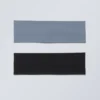 2-Pack Emma Headband – Black & Grey 2-Pack Emma Headband – Black & Grey