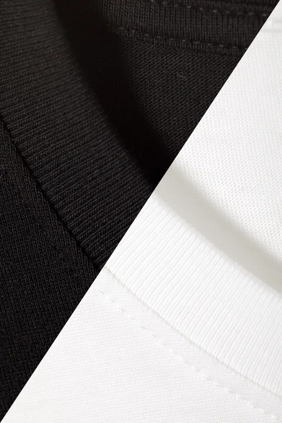 2-Pack Essence Standard T-Shirt – Black White 2-Pack Essence Standard T-Shirt – Black White