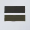 2-Pack Headbands – Dark Grey & Dark Khaki Green 2-Pack Headbands – Dark Grey & Dark Khaki Green