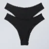 2-Pack Lace Briefs – Black 2-Pack Lace Briefs – Black