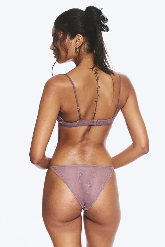 2-Pack Lace Tanga Briefs – Dusty Lilac 2-Pack Lace Tanga Briefs – Dusty Lilac