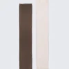2-Pack Mesh Socks – Dark Brown/Beige