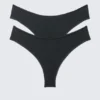 2-Pack Mid-Rise Brazilian Briefs – Black 2-Pack Mid-Rise Brazilian Briefs – Black
