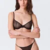 2-Pack Mid Rise Mesh Tanga Thongs – Black 2-Pack Mid Rise Mesh Tanga Thongs – Black