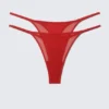 2-Pack Mid Rise Mesh Tanga Thongs – Bright Red 2-Pack Mid Rise Mesh Tanga Thongs – Bright Red