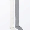 2-Pack Pointelle Knee-High Socks – Grey & White
