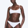 2-Pack Pointelle Thongs – White 2-Pack Pointelle Thongs – White