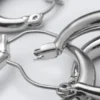 2-Pack Polished Hoop Earrings – Silver 2-Pack Polished Hoop Earrings – Silver