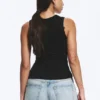 2-Pack Ribbed V-Neck Tank Top – Black 2-Pack Ribbed V-Neck Tank Top – Black