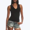 2-Pack Ribbed V-Neck Tank Top – Dark Red 2-Pack Ribbed V-Neck Tank Top – Dark Red