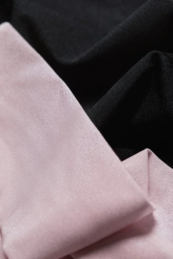 2-Pack Sheer Headbands – Pink & Black 2-Pack Sheer Headbands – Pink & Black