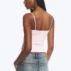 2-Pack Slim V-Neck Cotton Singlet – Light Dusty Pink/Black 2-Pack Slim V-Neck Cotton Singlet – Light Dusty Pink/Black