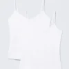 2-Pack Slim V-Neck Cotton Singlet – White 2-Pack Slim V-Neck Cotton Singlet – White