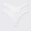 2-Pack Swirly Lace Brazilian Briefs – White 2-Pack Swirly Lace Brazilian Briefs – White