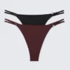 2-Pack Tanga Thongs – Burgundy 2-Pack Tanga Thongs – Burgundy