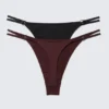 2-Pack Tanga Thongs – Burgundy 2-Pack Tanga Thongs – Burgundy