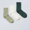 3-Pack Bella Short Sock – Green Mix 3-Pack Bella Short Sock – Green Mix