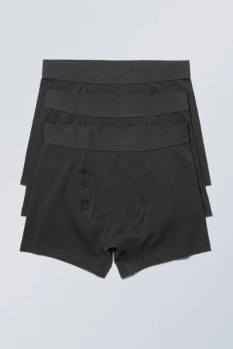 3-Pack Boxer Briefs – Black