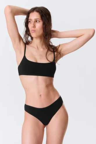 3-Pack Inez Brazilian Cotton Briefs – Black 3-Pack Inez Brazilian Cotton Briefs – Black