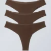 3-Pack Inez Brazilian Cotton Briefs – Dark Brown 3-Pack Inez Brazilian Cotton Briefs – Dark Brown