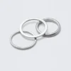 3-Pack Minimal Steel Rings – Silver 3-Pack Minimal Steel Rings – Silver