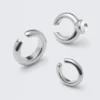 3-Pack Mixed Ear Cuffs – Silver