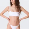 3-Pack Soft Cotton Thongs – Black/Black/White 3-Pack Soft Cotton Thongs – Black/Black/White