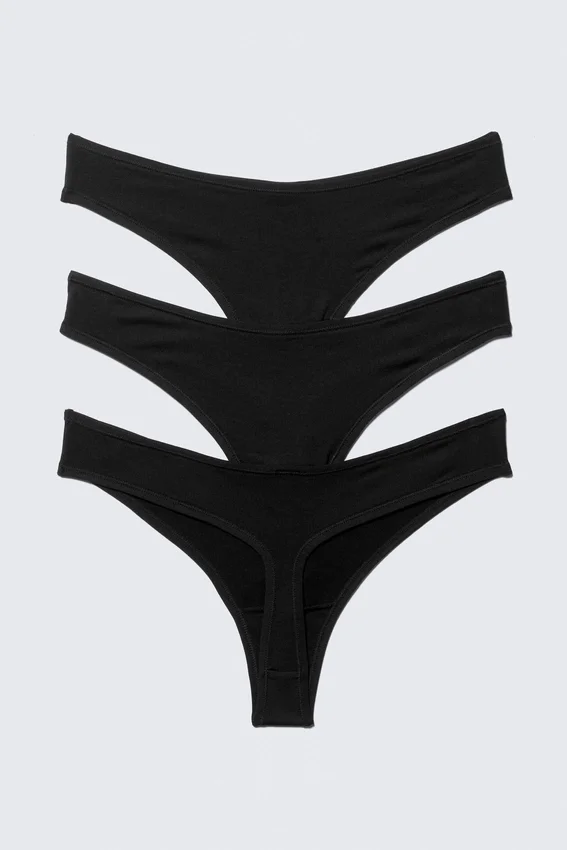 3-Pack Soul Micro Thongs – Black 3-Pack Soul Micro Thongs – Black