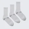 3-Pack Sport Socks – Grey Melange 3-Pack Sport Socks – Grey Melange