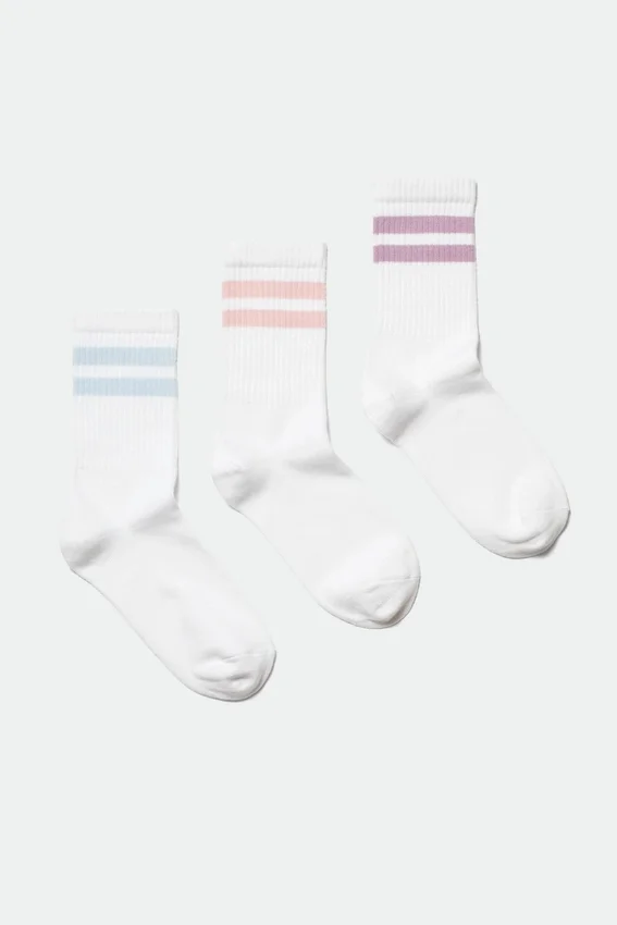 3-Pack Sport Striped Socks – Multi 3-Pack Sport Striped Socks – Multi