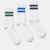 3-Pack Striped Sport Socks – Multi Stripe 3-Pack Striped Sport Socks – Multi Stripe