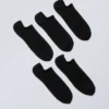 5-Pack Ankle Socks – Black 5-Pack Ankle Socks – Black