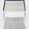 5-Pack Boxer Briefs – Black/Blue/Green/White/Grey 5-Pack Boxer Briefs – Black/Blue/Green/White/Grey