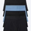5-Pack Boxer Briefs – Black & Blue Mix 5-Pack Boxer Briefs – Black & Blue Mix