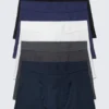 5-Pack Boxer Briefs – Black/Blue/White/Grey 5-Pack Boxer Briefs – Black/Blue/White/Grey
