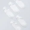 5-Pack Cotton Trainer Socks – White 5-Pack Cotton Trainer Socks – White