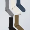 5-Pack Rib Socks – Classic Multi Mix 5-Pack Rib Socks – Classic Multi Mix