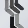 5-Pack Rib Socks – Dusty Grey Mix 5-Pack Rib Socks – Dusty Grey Mix