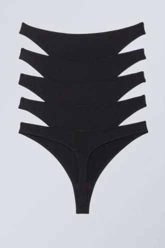 5-Pack Soul Thong – Black 5-Pack Soul Thong – Black
