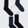 5-Pack Sport Socks – Black/White/Dark Blue 5-Pack Sport Socks – Black/White/Dark Blue