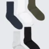 5-Pack Sport Socks – Blue/Green/Grey/Black/White 5-Pack Sport Socks – Blue/Green/Grey/Black/White