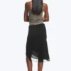 A-Line Midi Skirt – Black A-Line Midi Skirt – Black