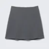 A-Line Mini Skirt – Dark Grey A-Line Mini Skirt – Dark Grey