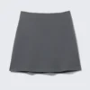 A-Line Mini Skirt – Dark Grey A-Line Mini Skirt – Dark Grey