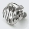 Abstract Hair Claw – Silver-Coloured Abstract Hair Claw – Silver-Coloured