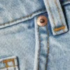 Aimo Mid-Rise Straight Leg Denim Shorts – Venice Blue – Light Blue Aimo Mid-Rise Straight Leg Denim Shorts – Venice Blue – Light Blue