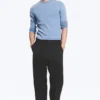Alessi Relaxed Suit Trousers – Black Alessi Relaxed Suit Trousers – Black