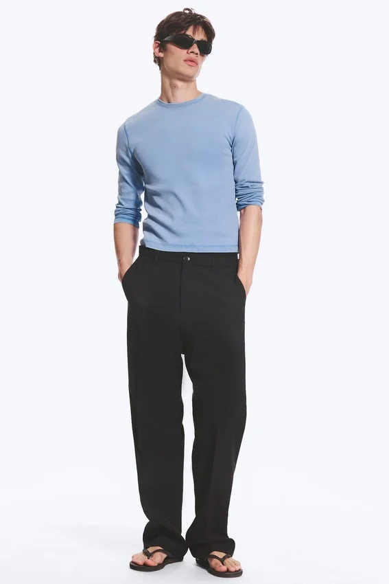 Alessi Relaxed Suit Trousers – Black Alessi Relaxed Suit Trousers – Black